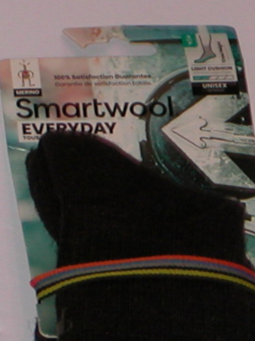 2 Pack - SmartWool Everyday Solid Ribbed Crew Socks Women's Small NWT Chestnut - Picture 3 of 7
